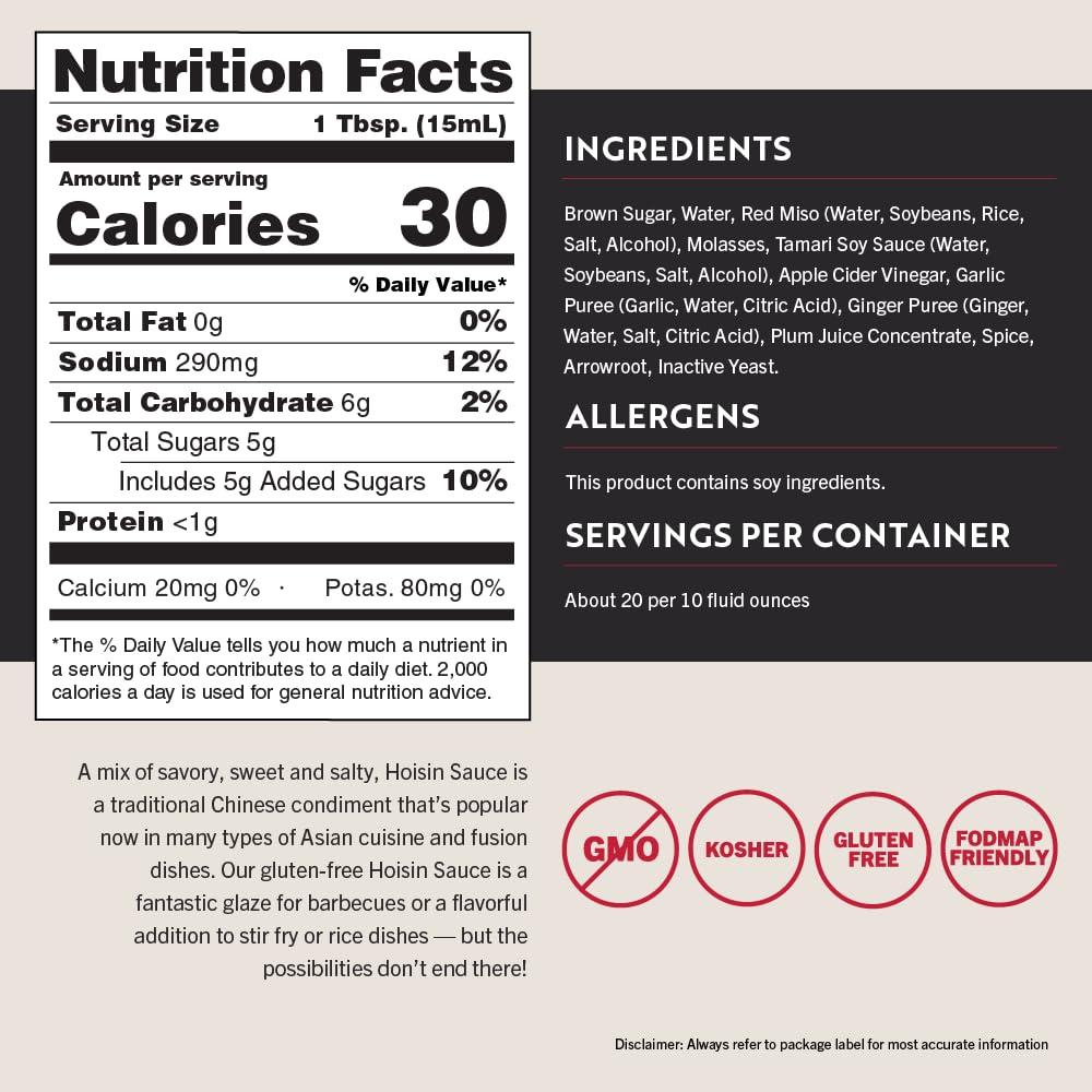 image:imageSanJ Spicy Gluten Free Szechuan Sauce NonGMO 64 oz ContainerHoisin