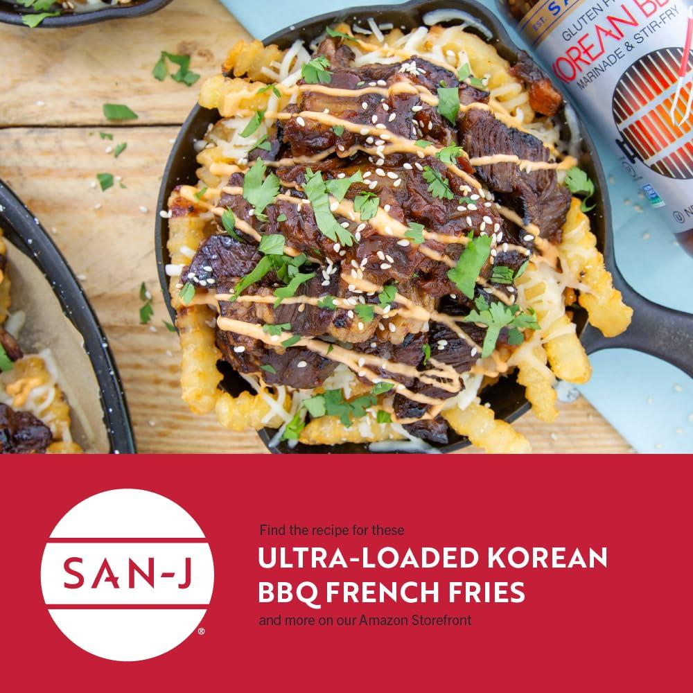 image:imageSanJ Spicy Gluten Free Szechuan Sauce NonGMO 64 oz ContainerKorean BBQ