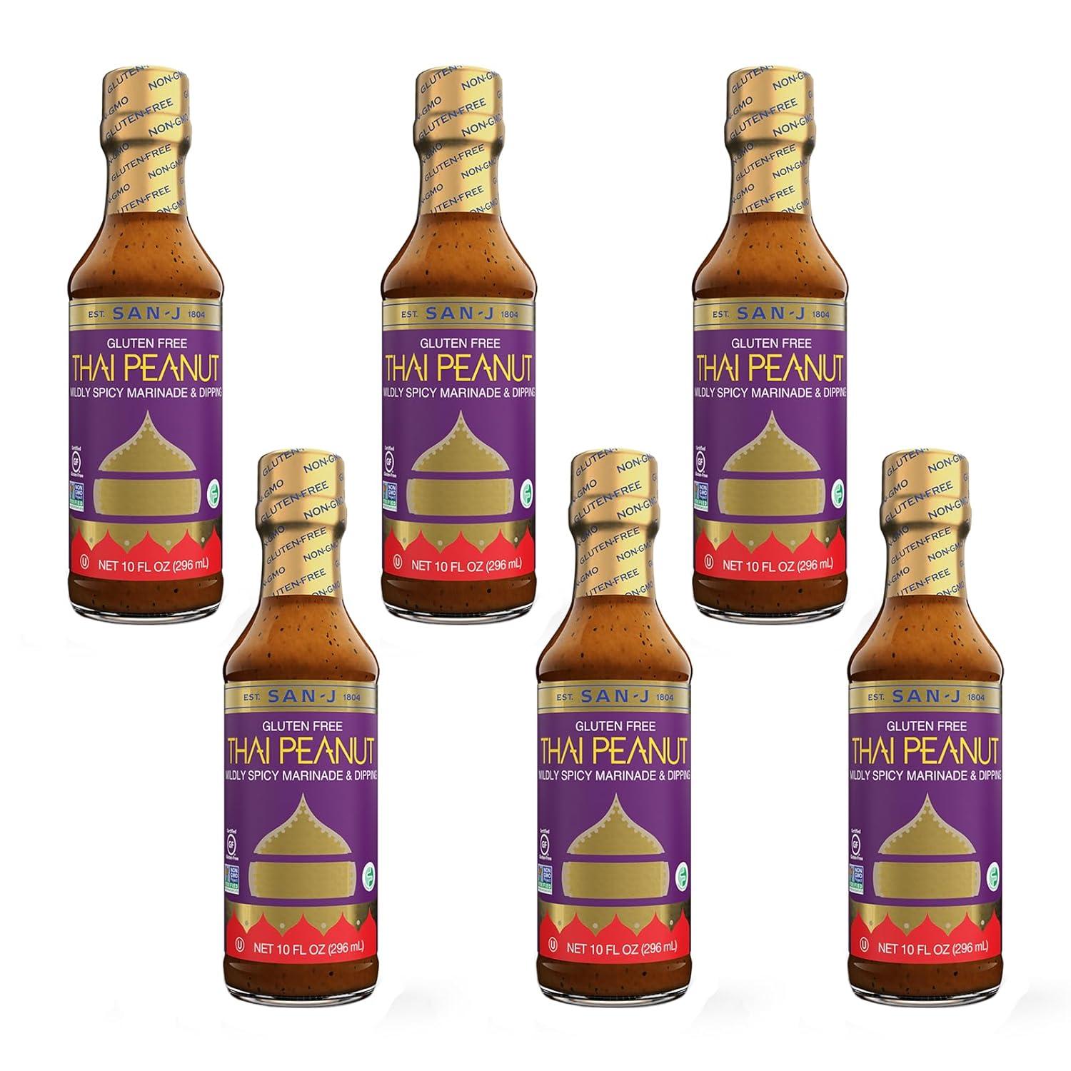 image:imageSanJ Spicy Gluten Free Szechuan Sauce NonGMO 64 oz ContainerPeanut