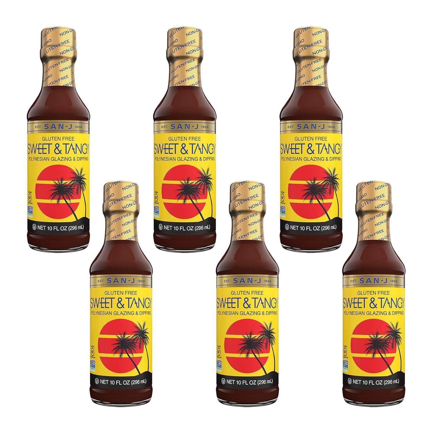 image:imageSanJ Spicy Gluten Free Szechuan Sauce NonGMO 64 oz ContainerSweet Tangy