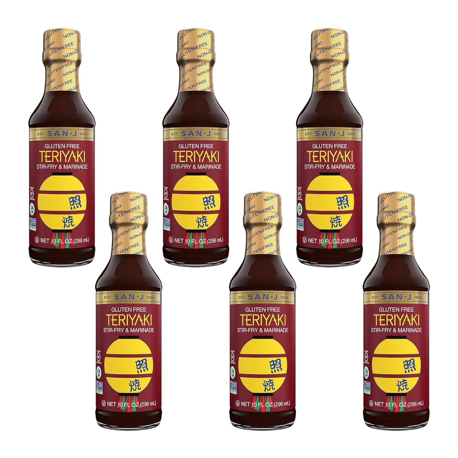 image:imageSanJ Spicy Gluten Free Szechuan Sauce NonGMO 64 oz ContainerTeriyaki