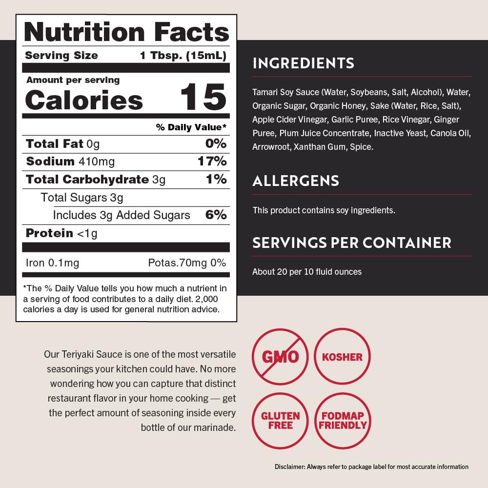 image:imageSanJ Spicy Gluten Free Szechuan Sauce NonGMO 64 oz ContainerTeriyaki