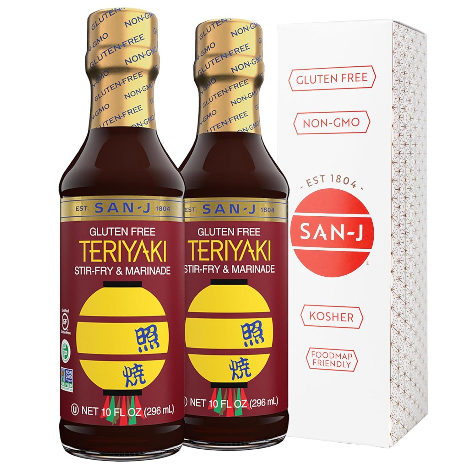 image:imageSanJ Spicy Gluten Free Szechuan Sauce NonGMO 64 oz ContainerTeriyaki