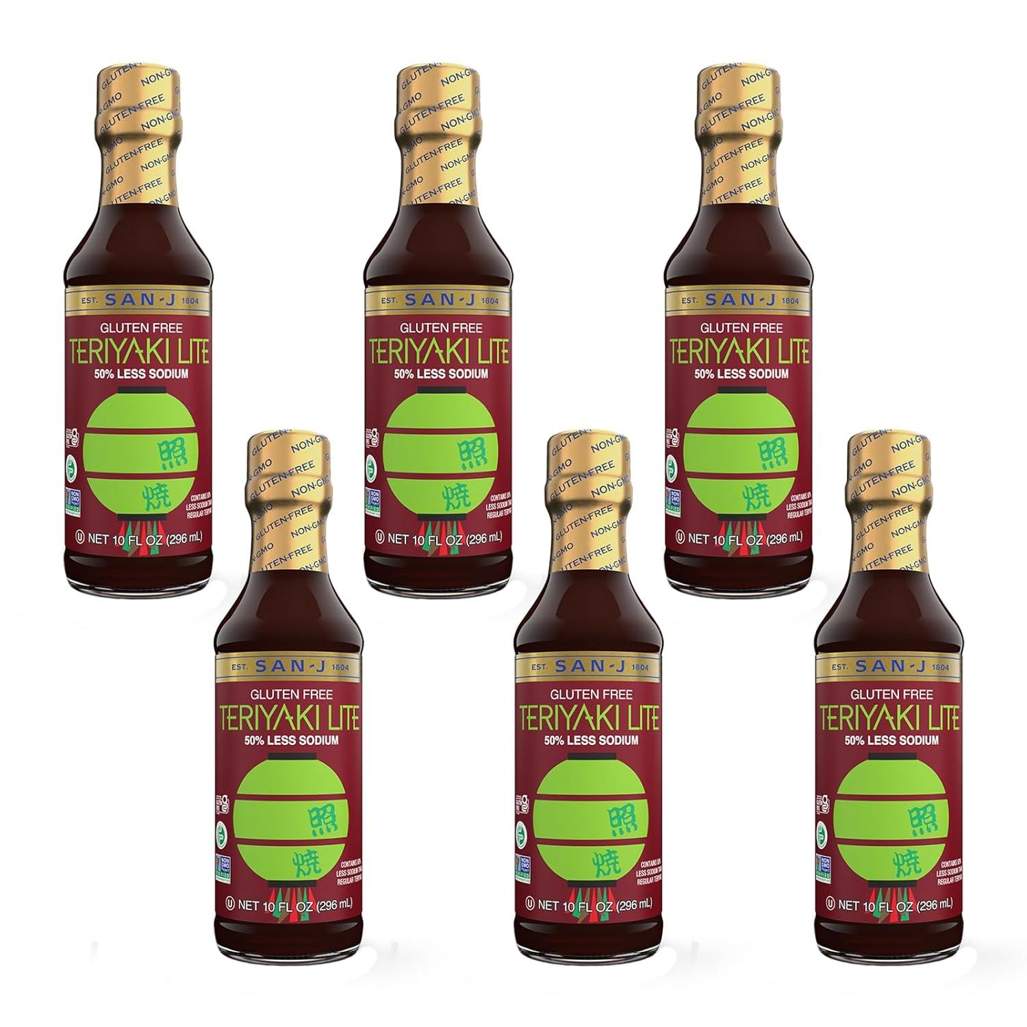 image:imageSanJ Spicy Gluten Free Szechuan Sauce NonGMO 64 oz ContainerTeriyaki Lite