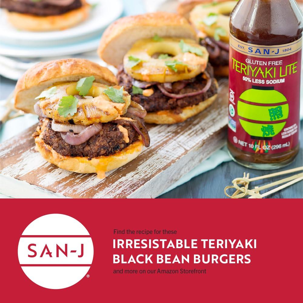 image:imageSanJ Spicy Gluten Free Szechuan Sauce NonGMO 64 oz ContainerTeriyaki Lite