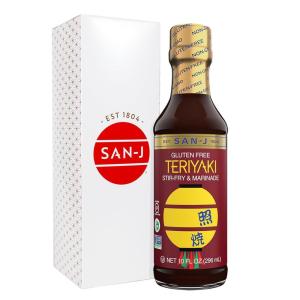 image:imageSanJ  Spicy Gluten Free Szechuan Sauce  NonGMO  64 oz ContainerTeriyaki